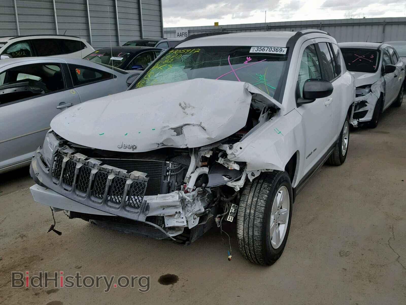 2014 JEEP COMPASS SP - VIN: 1C4NJCBA4ED843273 - Фото 2