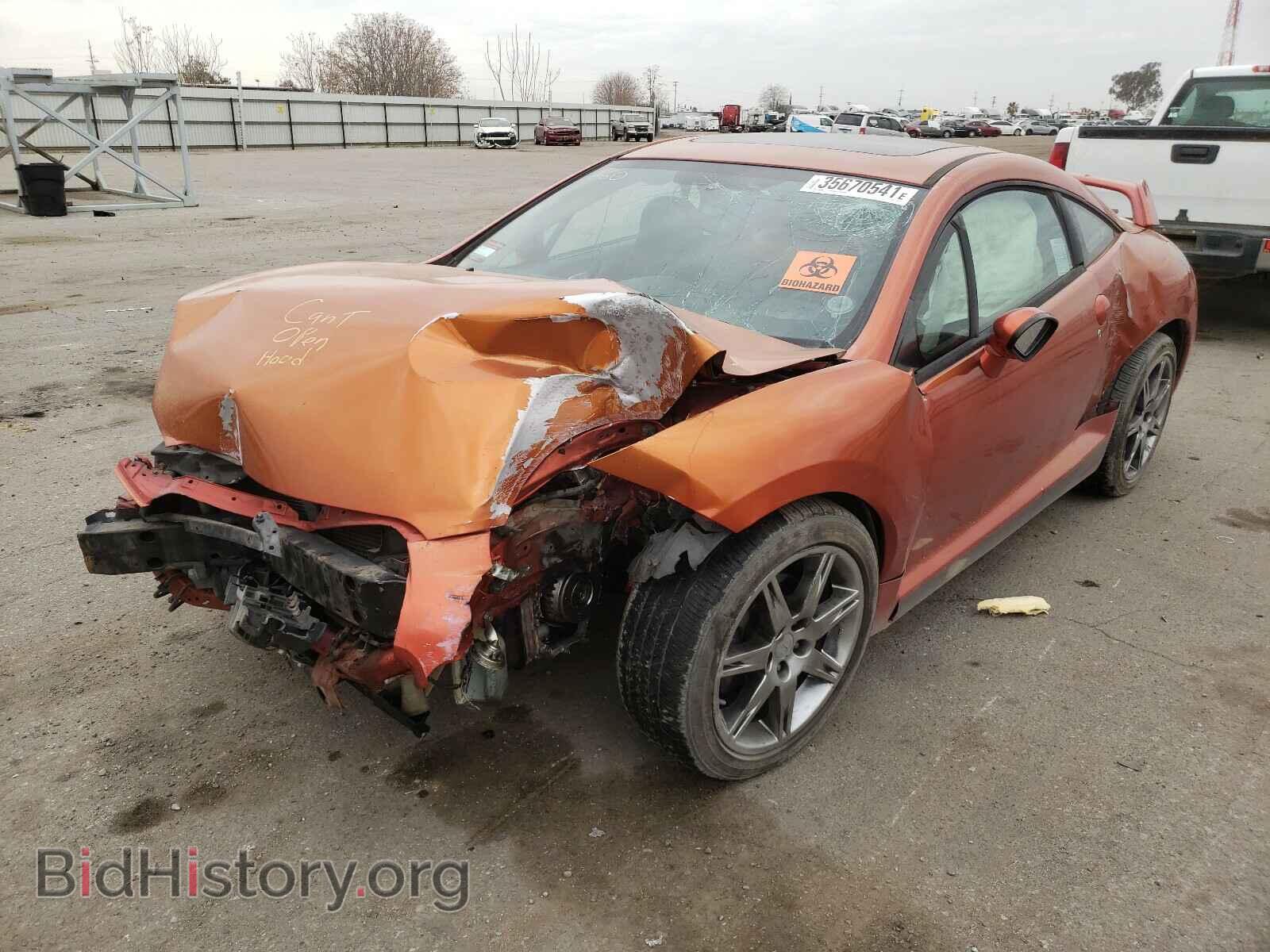 2008 MITSUBISHI ECLIPSE - VIN: 4A3AK64F18E012587 - Photo 2