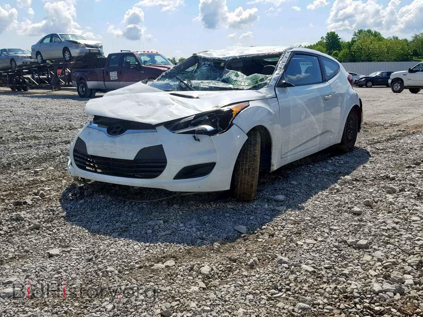 2012 HYUNDAI VELOSTER - VIN: KMHTC6AD8CU077068 - Фото 2