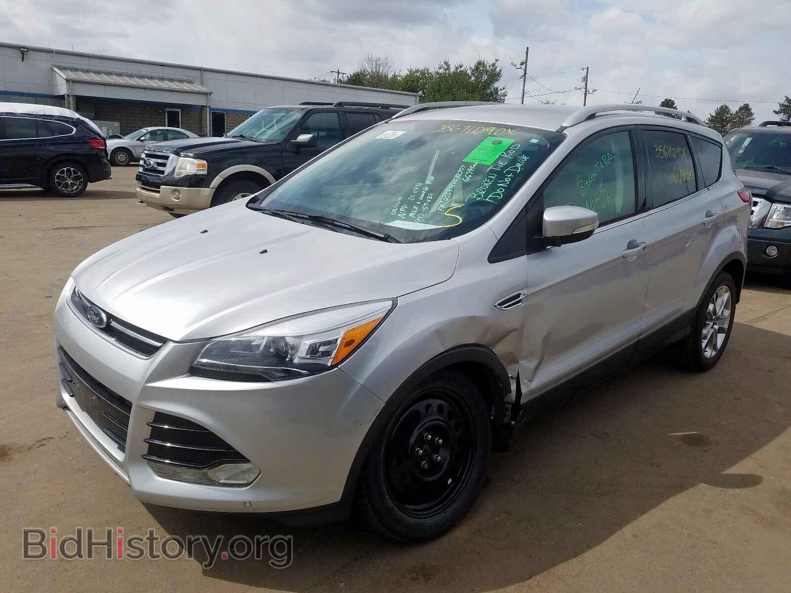 2014 FORD ESCAPE - VIN: 1FMCU0J94EUE32357 - Фото 2