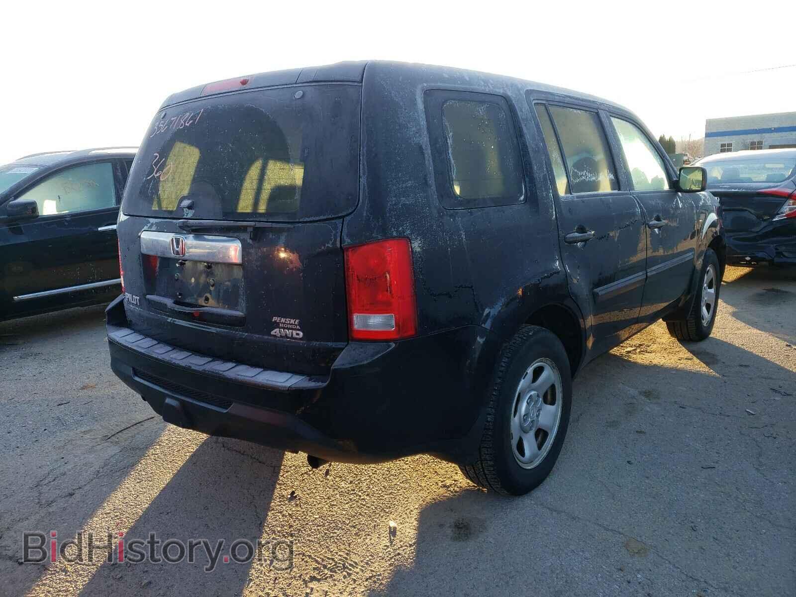 2013 HONDA PILOT - VIN: 5FNYF4H29DB002772 - Фото 4