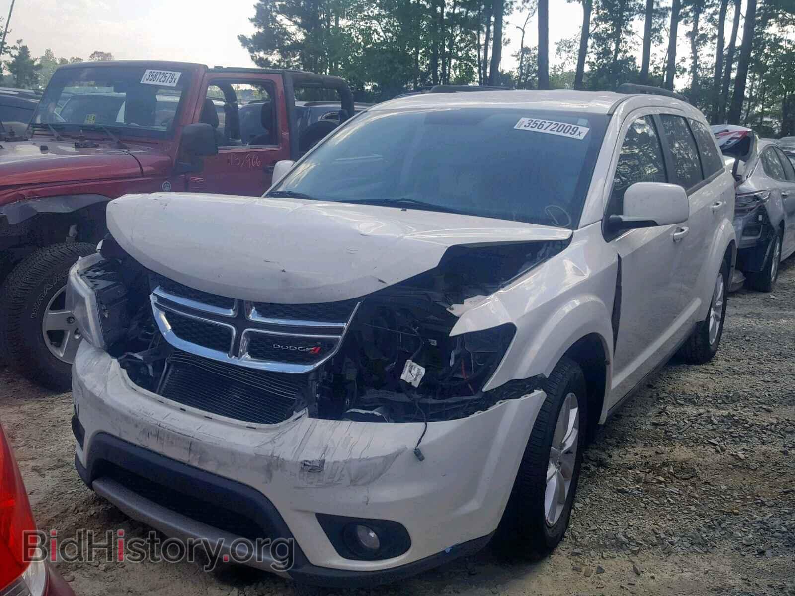 2014 DODGE JOURNEY SX - VIN: 3C4PDCBB2ET187237 - Фото 2