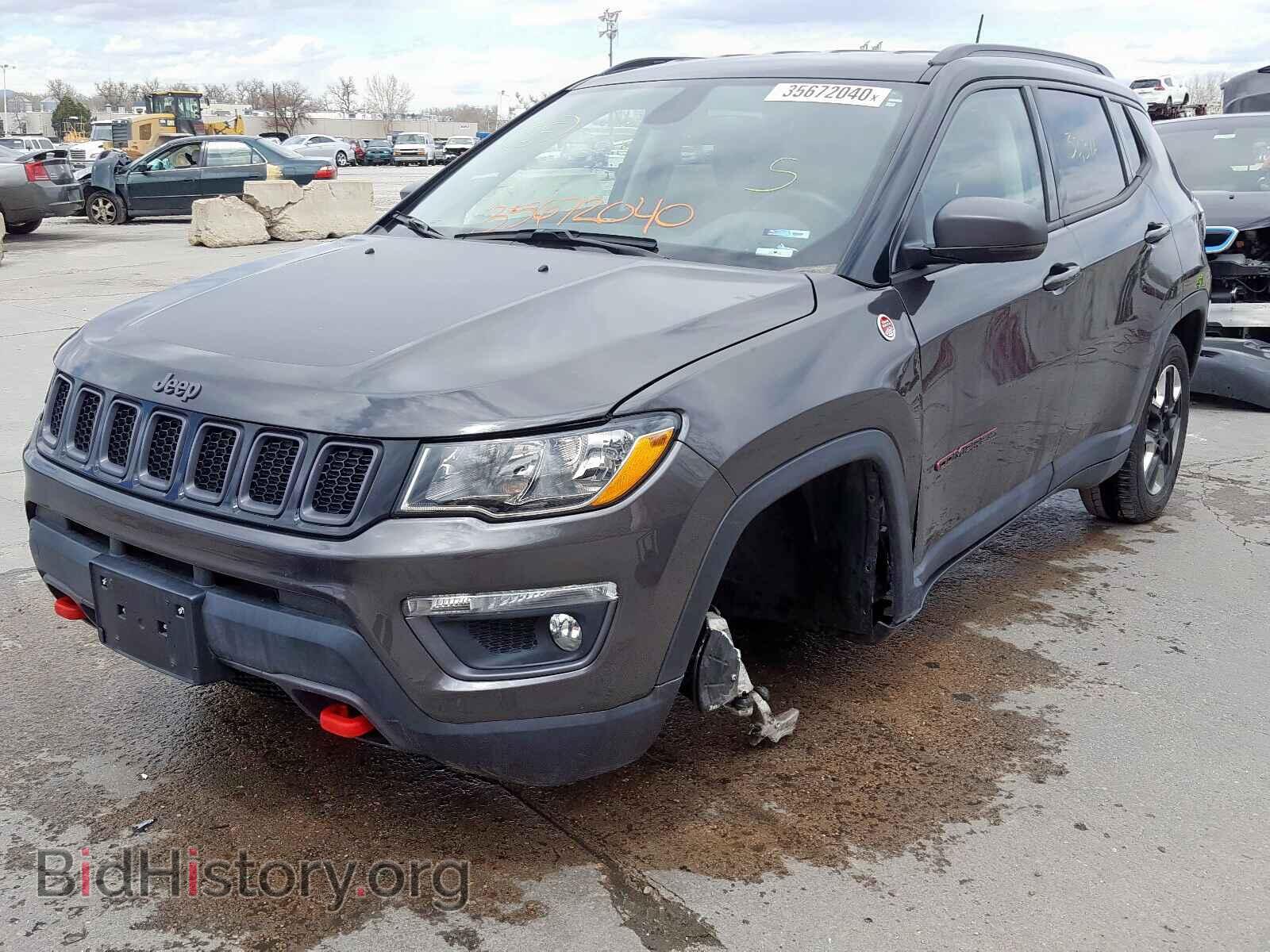 2018 JEEP COMPASS - VIN: 3C4NJDDB8JT210467 - Фото 2