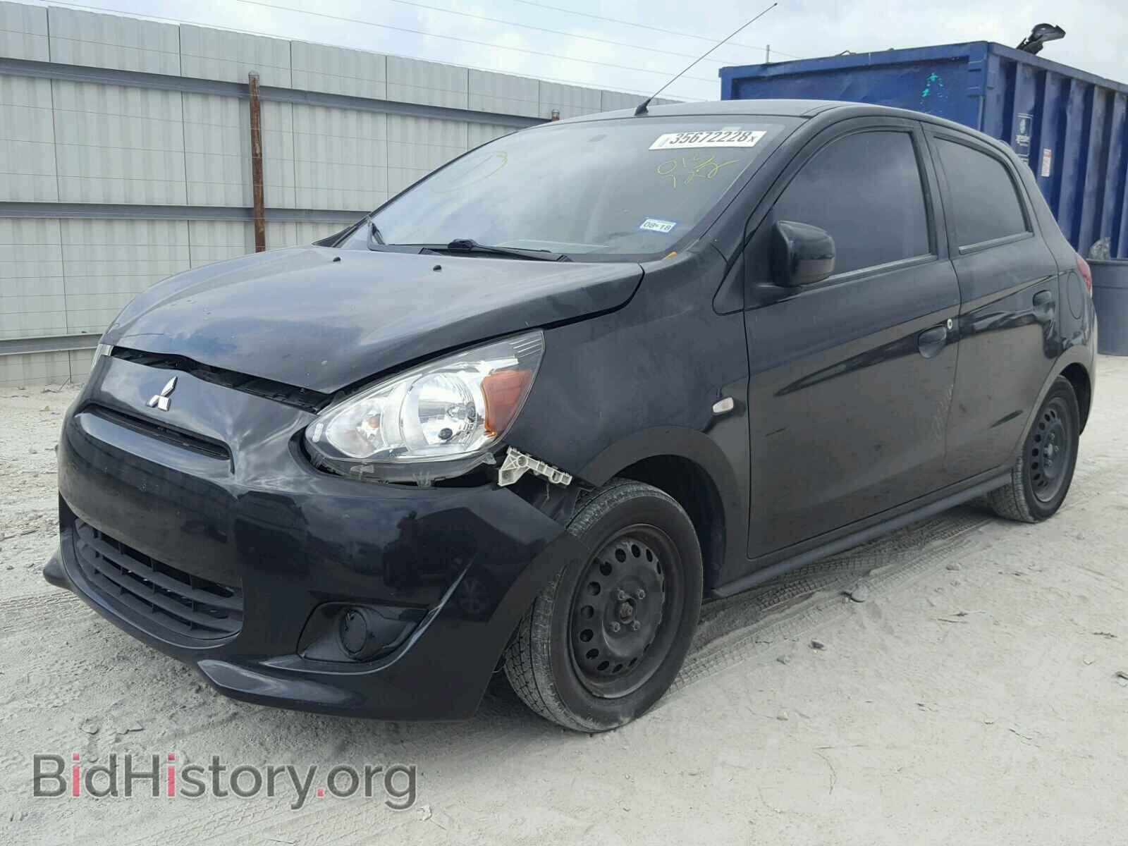 2014 MITSUBISHI MIRAGE - VIN: ML32A3HJ2EH013722 - Фото 2
