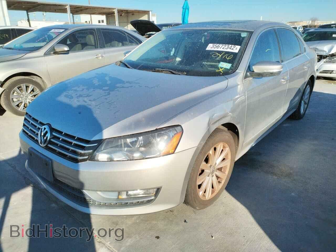 2013 VOLKSWAGEN PASSAT - VIN: 1VWCP7A37DC072289 - Фото 2
