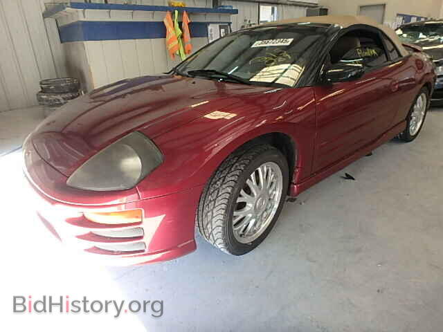 2001 MITSUBISHI ECLIPSE - VIN: 4A3AE85H21E215089 - Фото 2