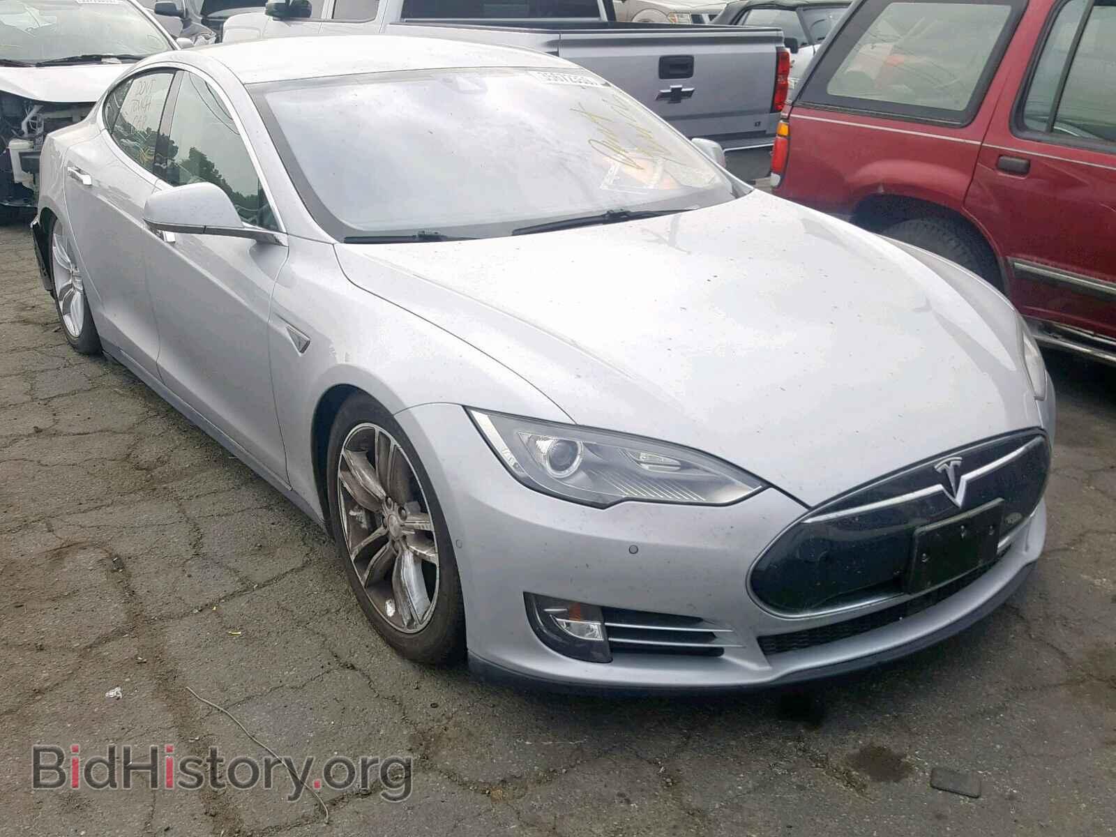 Photo 5YJSA1H10EFP58180 - TESLA MODEL S 2014