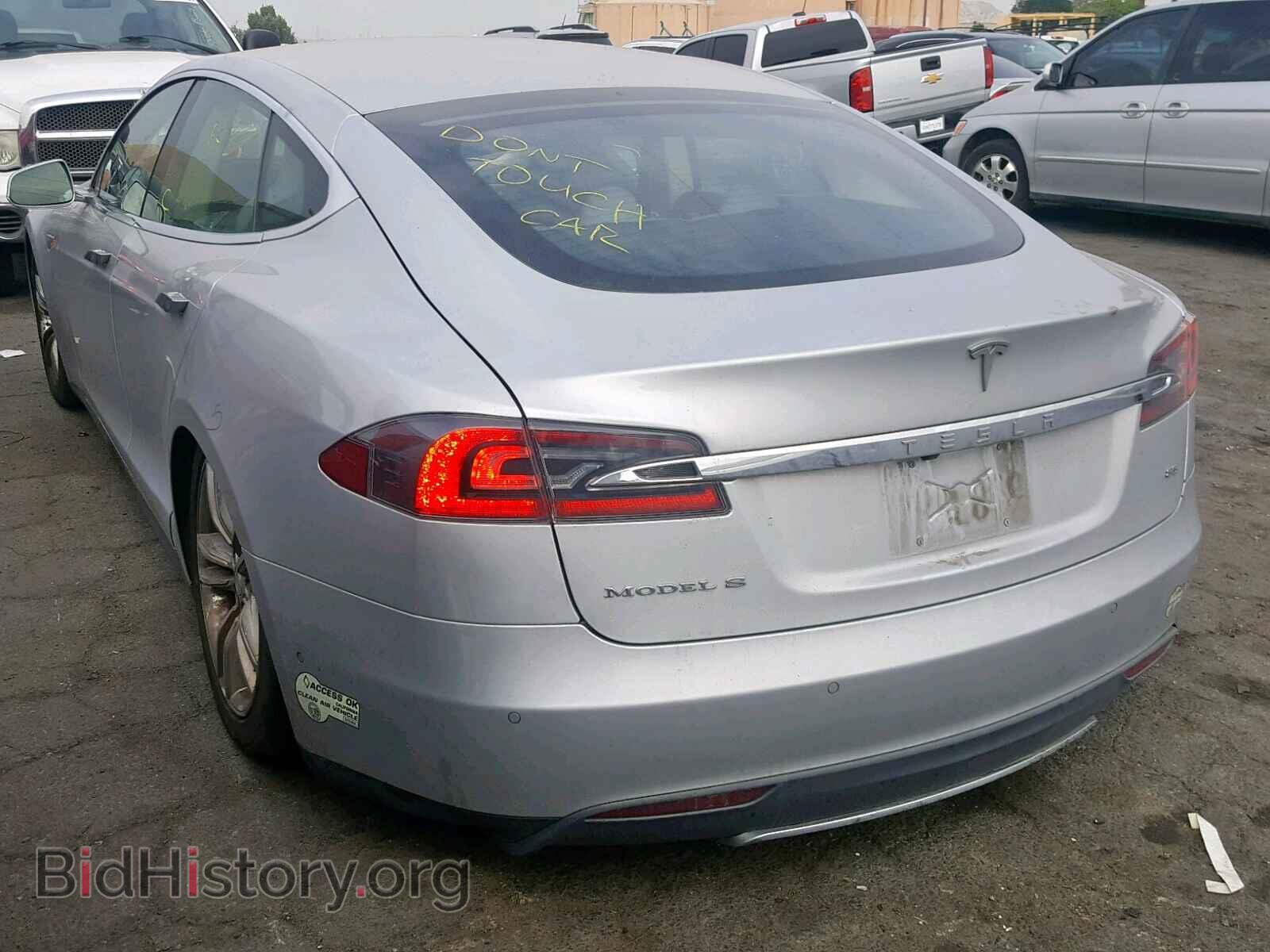 2014 TESLA MODEL S - VIN: 5YJSA1H10EFP58180 - Фото 3