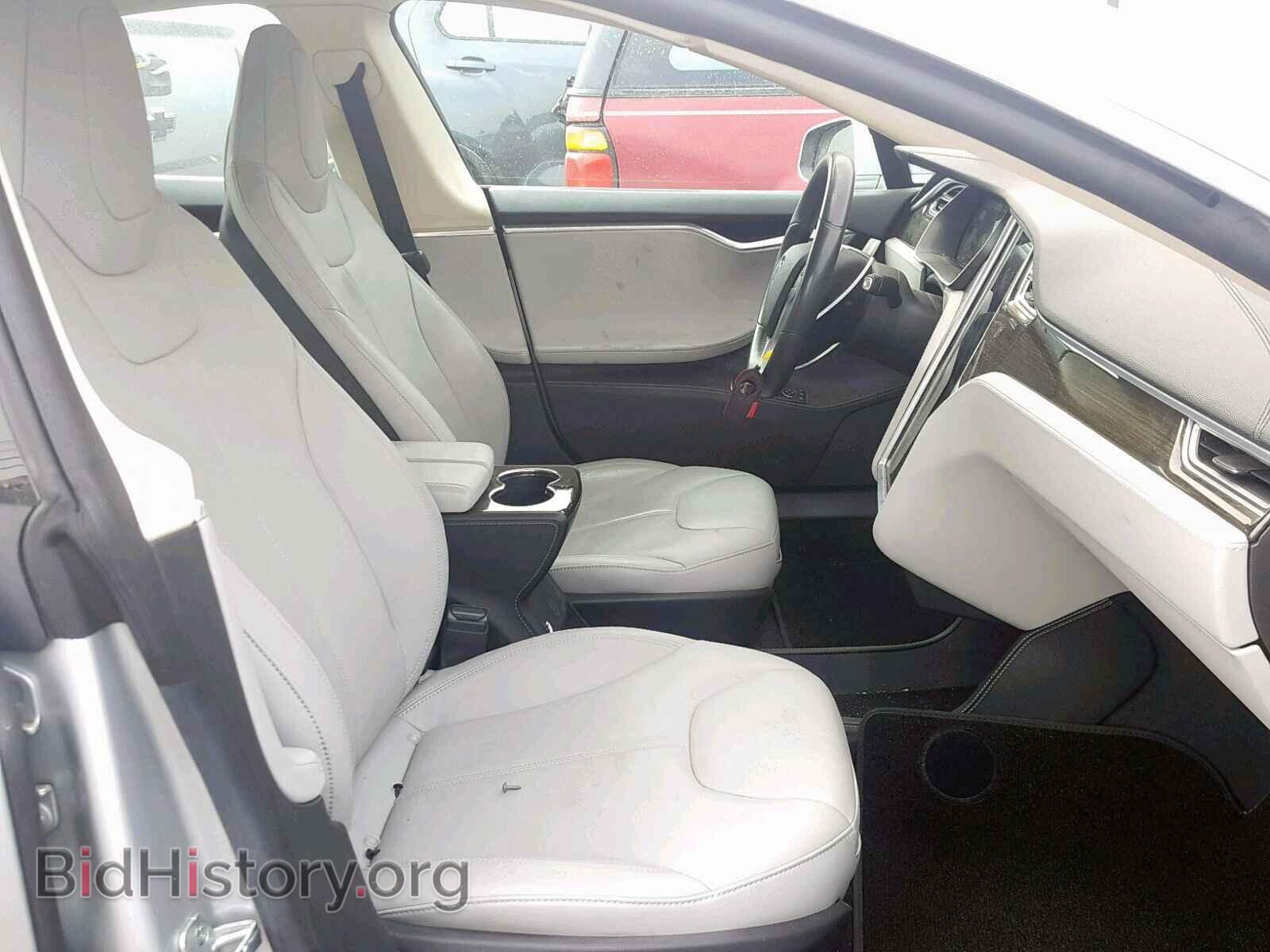 2014 TESLA MODEL S - VIN: 5YJSA1H10EFP58180 - Фото 5