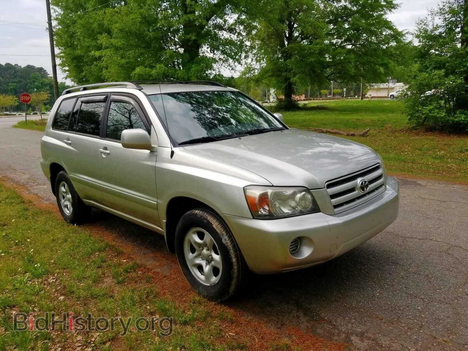 Photo JTEGD21A660142590 - TOYOTA HIGHLANDER 2006