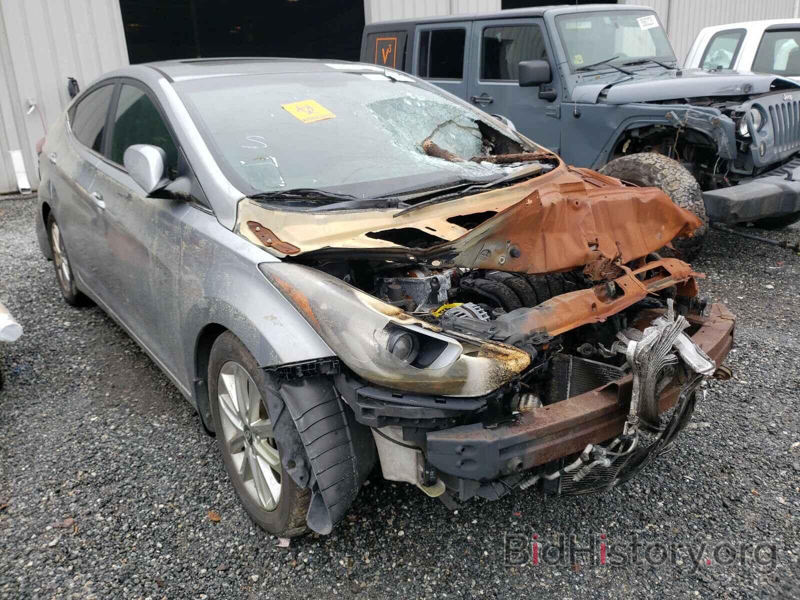 Photo KMHDH4AE2FU281775 - HYUNDAI ELANTRA 2015