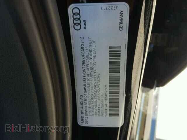 2013 AUDI A6 - VIN: WAUFFAFC5DN052309 - Фото 10