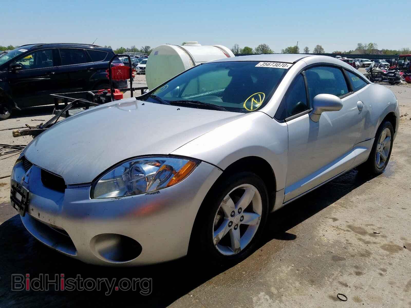 2008 MITSUBISHI ECLIPSE - VIN: 4A3AK24F78E040998 - Фото 2