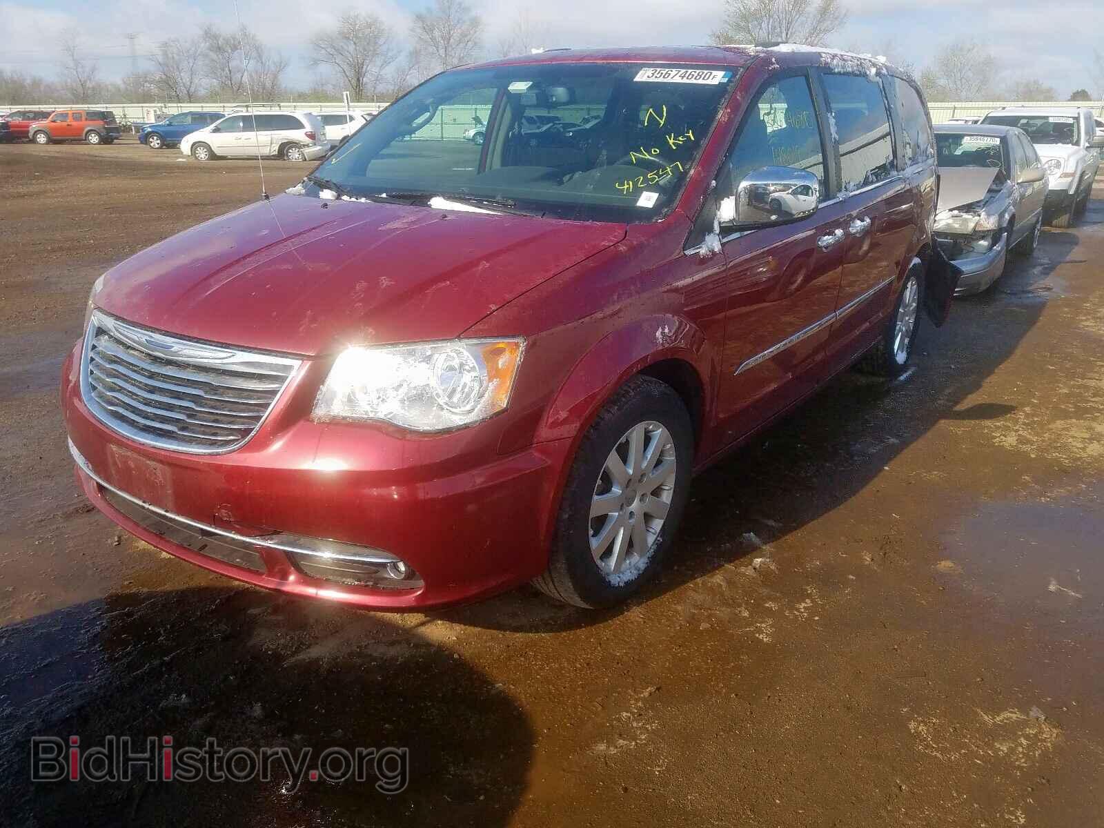 2012 CHRYSLER TOWN & COU - VIN: 2C4RC1CG1CR412547 - Фото 2