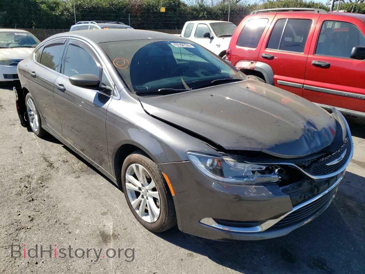 Фотография 1C3CCCAB5GN113238 - CHRYSLER 200 2016
