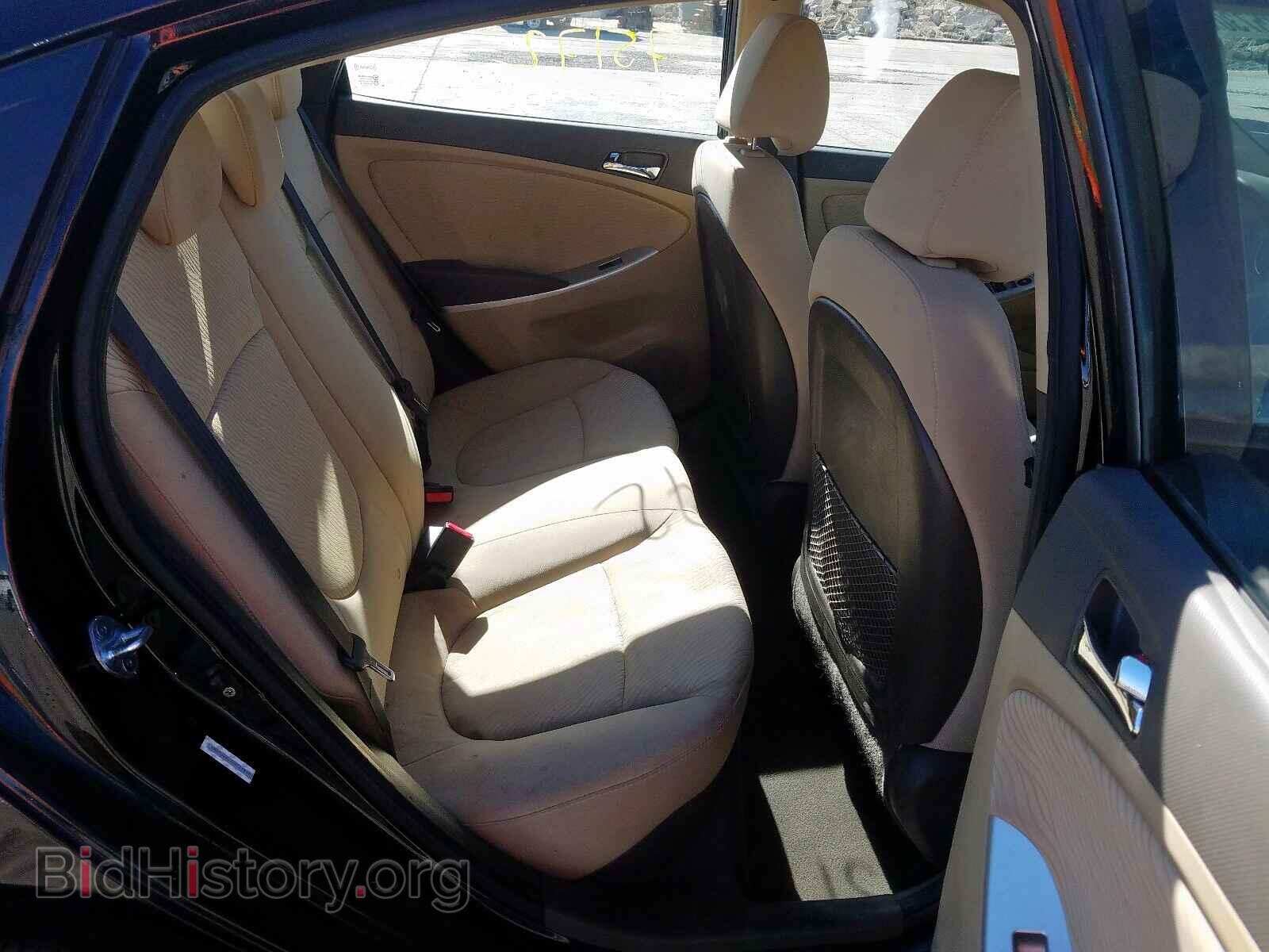 2012 HYUNDAI ACCENT - VIN: KMHCU4AE2CU125531 - Фото 6