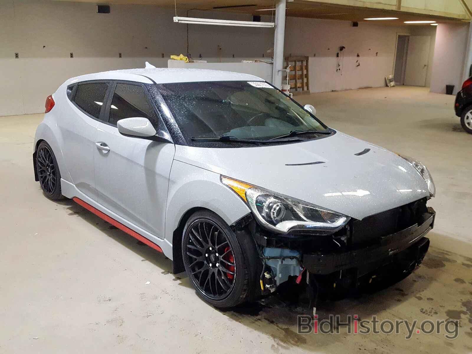 Photo KMHTC6AEXFU222558 - HYUNDAI VELOSTER 2015