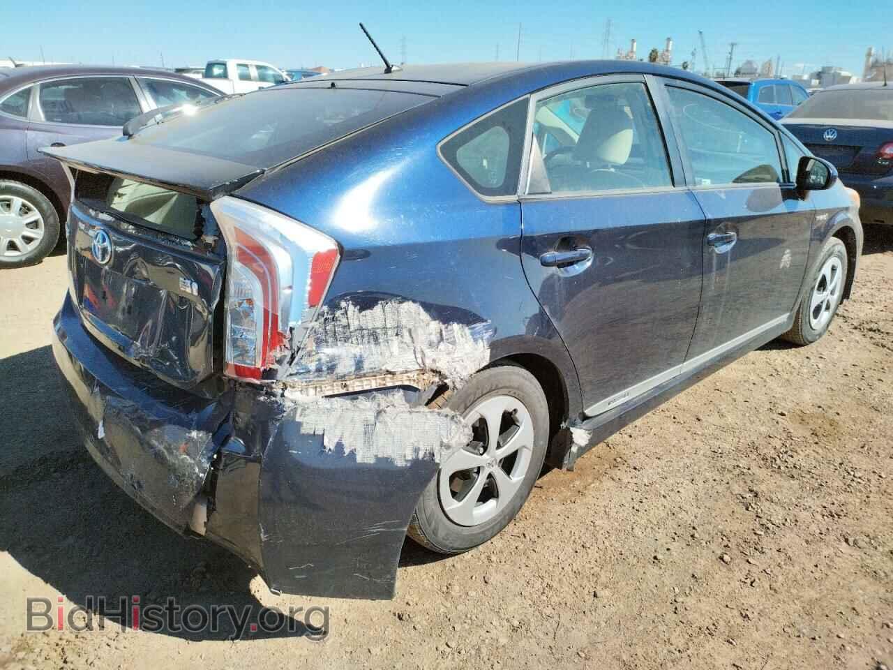 2014 TOYOTA PRIUS - VIN: JTDKN3DU1E0367845 - Фото 4