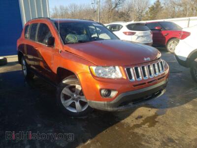 2012 Jeep COMPASS Compass SP, orange — VIN 1C4NJDBB4CD567639, Copart