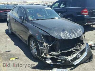 2006 Lexus IS, черный — VIN JTHBK262565000142, Copart