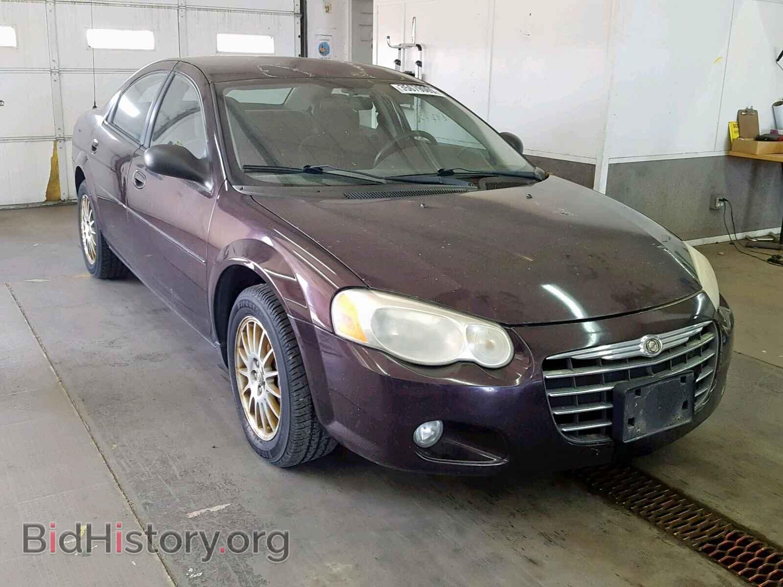 Photo 1C3EL56R24N377698 - CHRYSLER SEBRING 2004