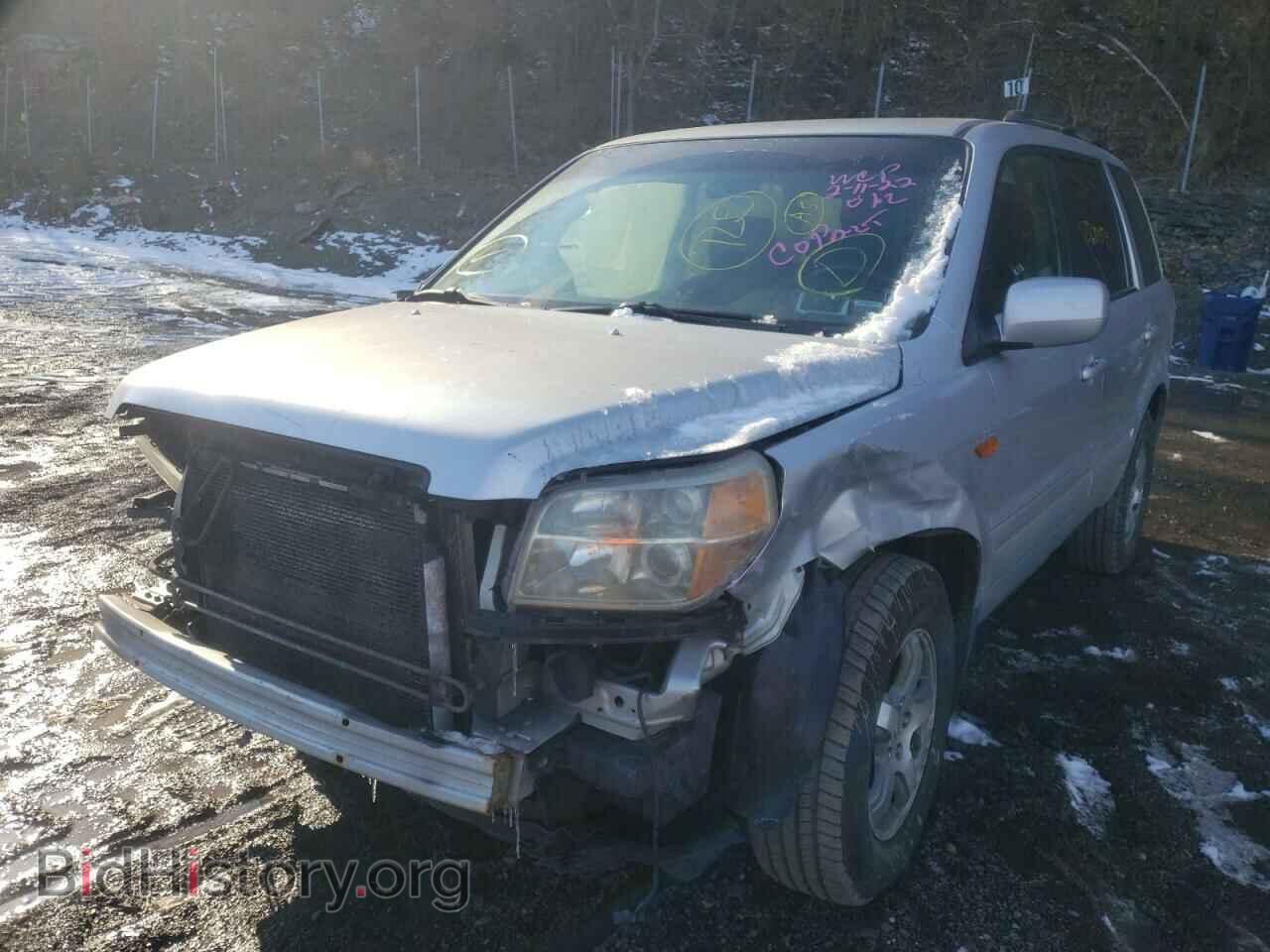 2007 HONDA PILOT - VIN: 2HKYF18707H536419 - Фото 2