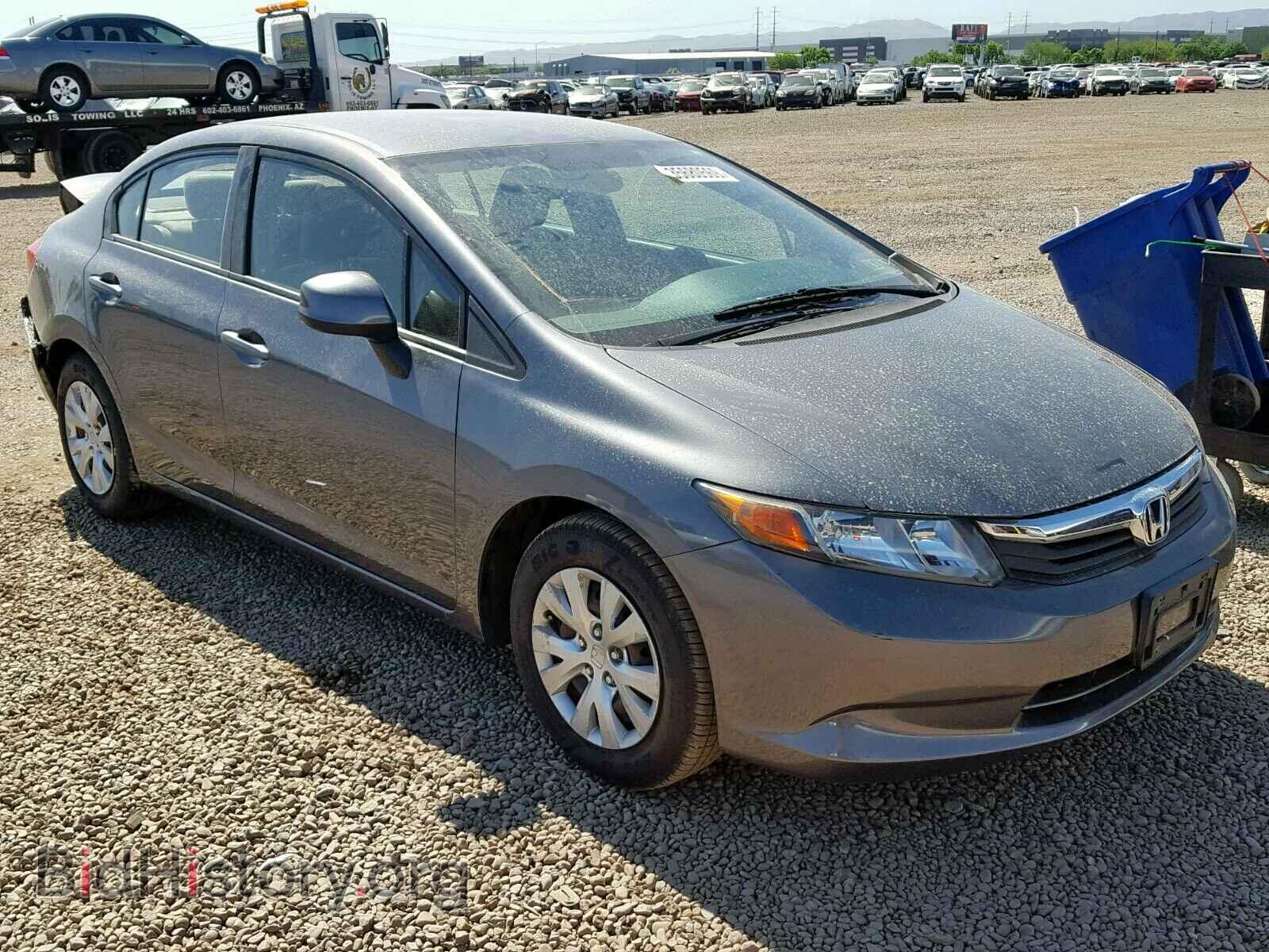 Photo 19XFB2F57CE327011 - HONDA CIVIC LX 2012
