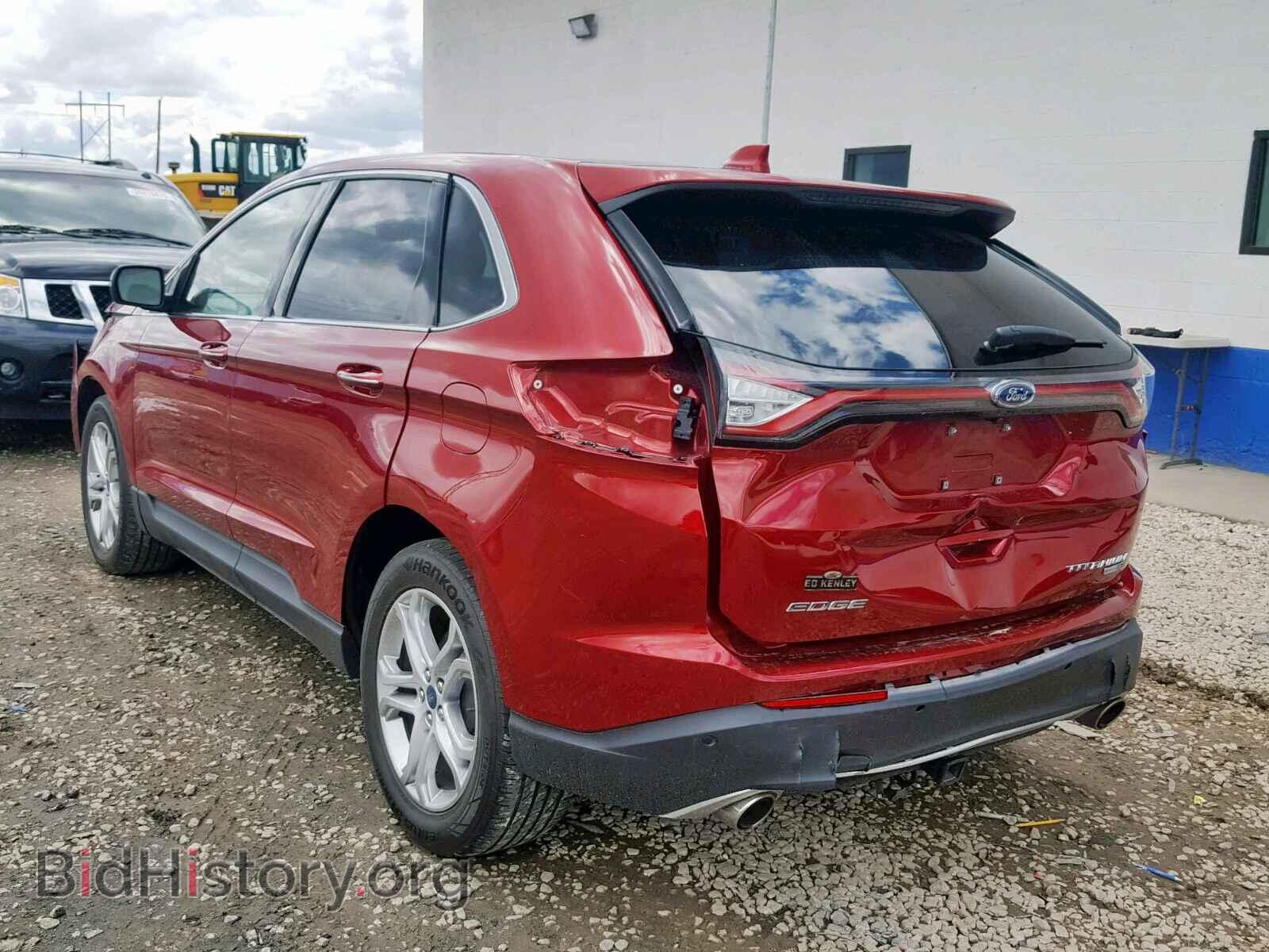 2016 FORD EDGE - VIN: 2FMPK4K90GBC21095 - Фото 3
