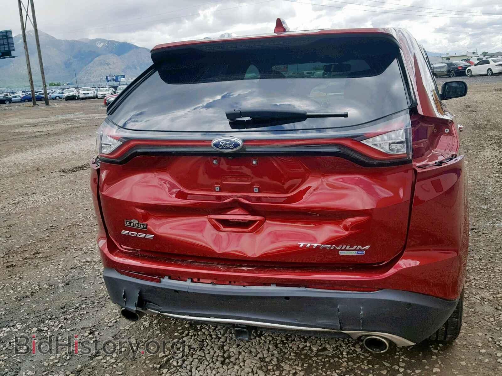 2016 FORD EDGE - VIN: 2FMPK4K90GBC21095 - Фото 9