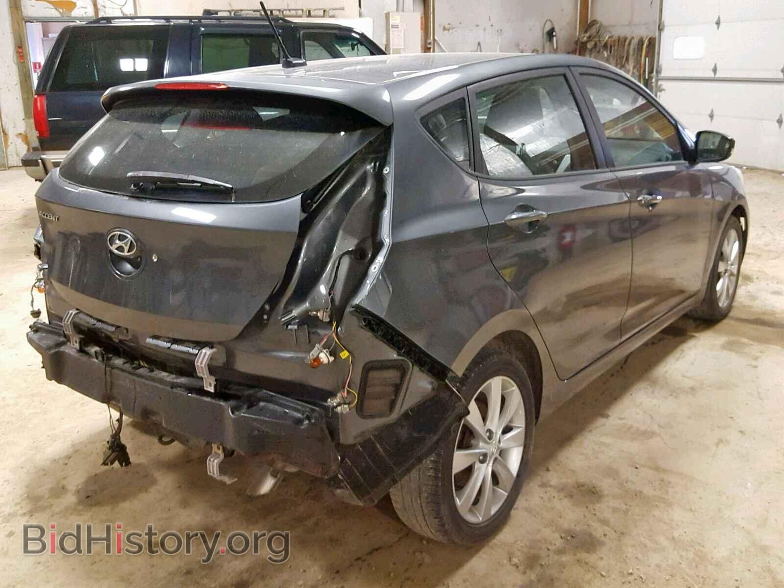 2013 HYUNDAI ACCENT - VIN: KMHCU5AE4DU092605 - Фото 4
