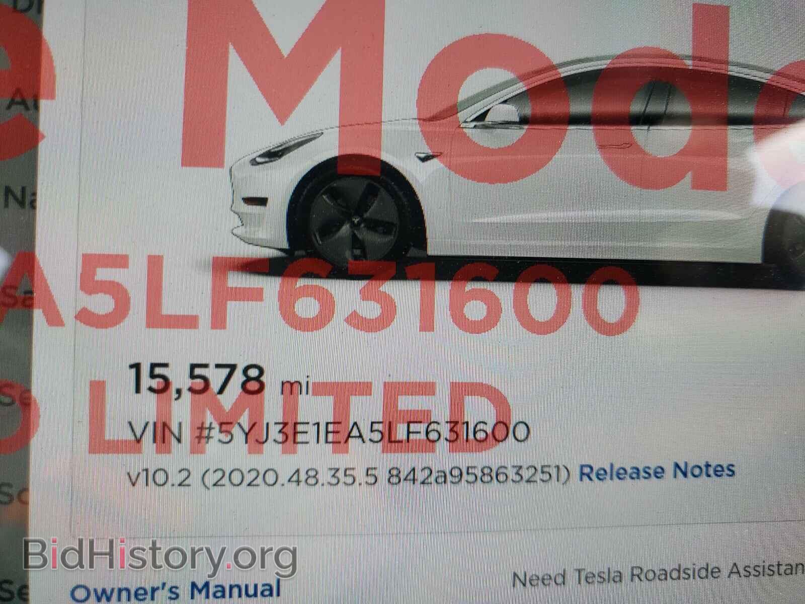 2020 TESLA MODEL 3 - VIN: 5YJ3E1EA5LF631600 - Photo 8