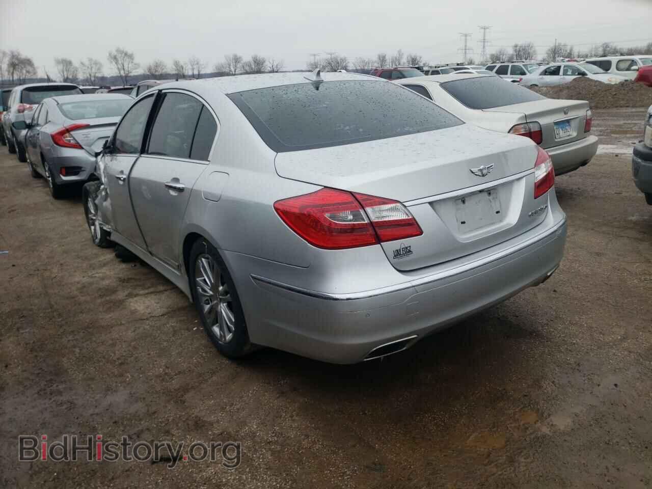 2012 HYUNDAI GENESIS - VIN: KMHGC4DF3CU194673 - Фото 3
