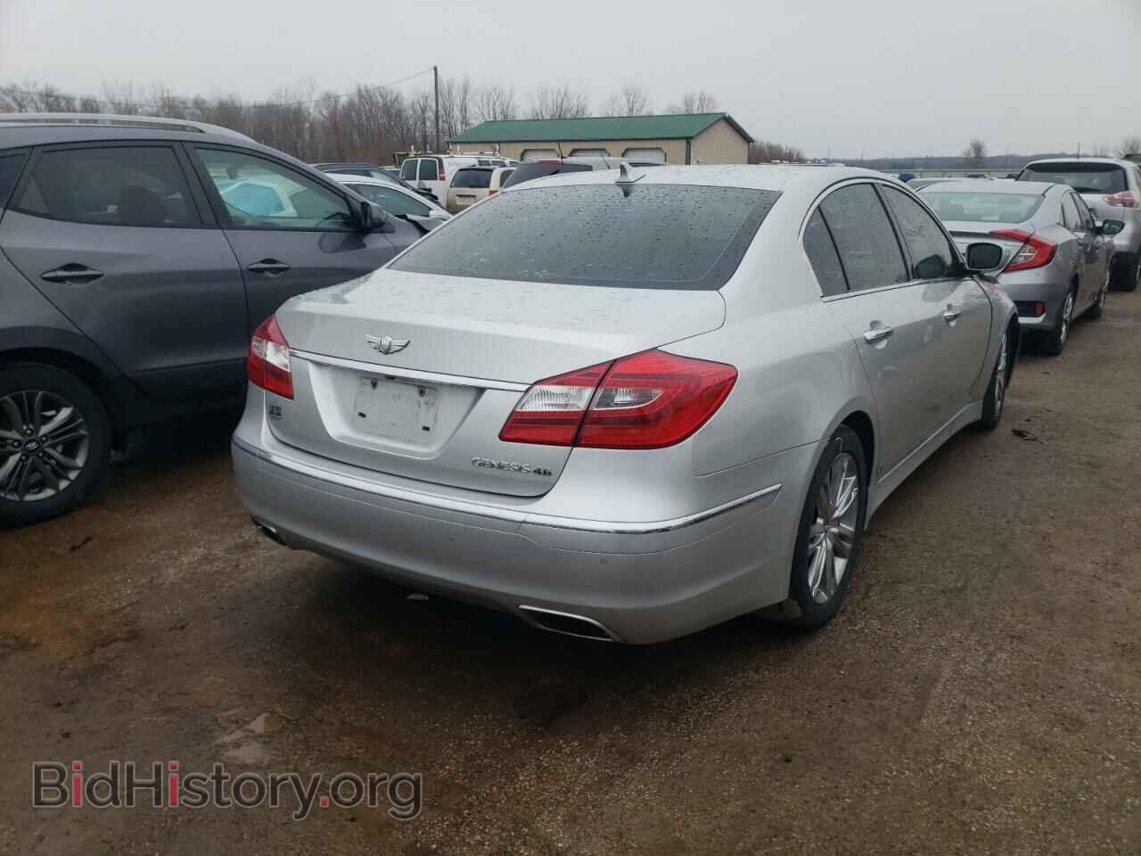 2012 HYUNDAI GENESIS - VIN: KMHGC4DF3CU194673 - Фото 4