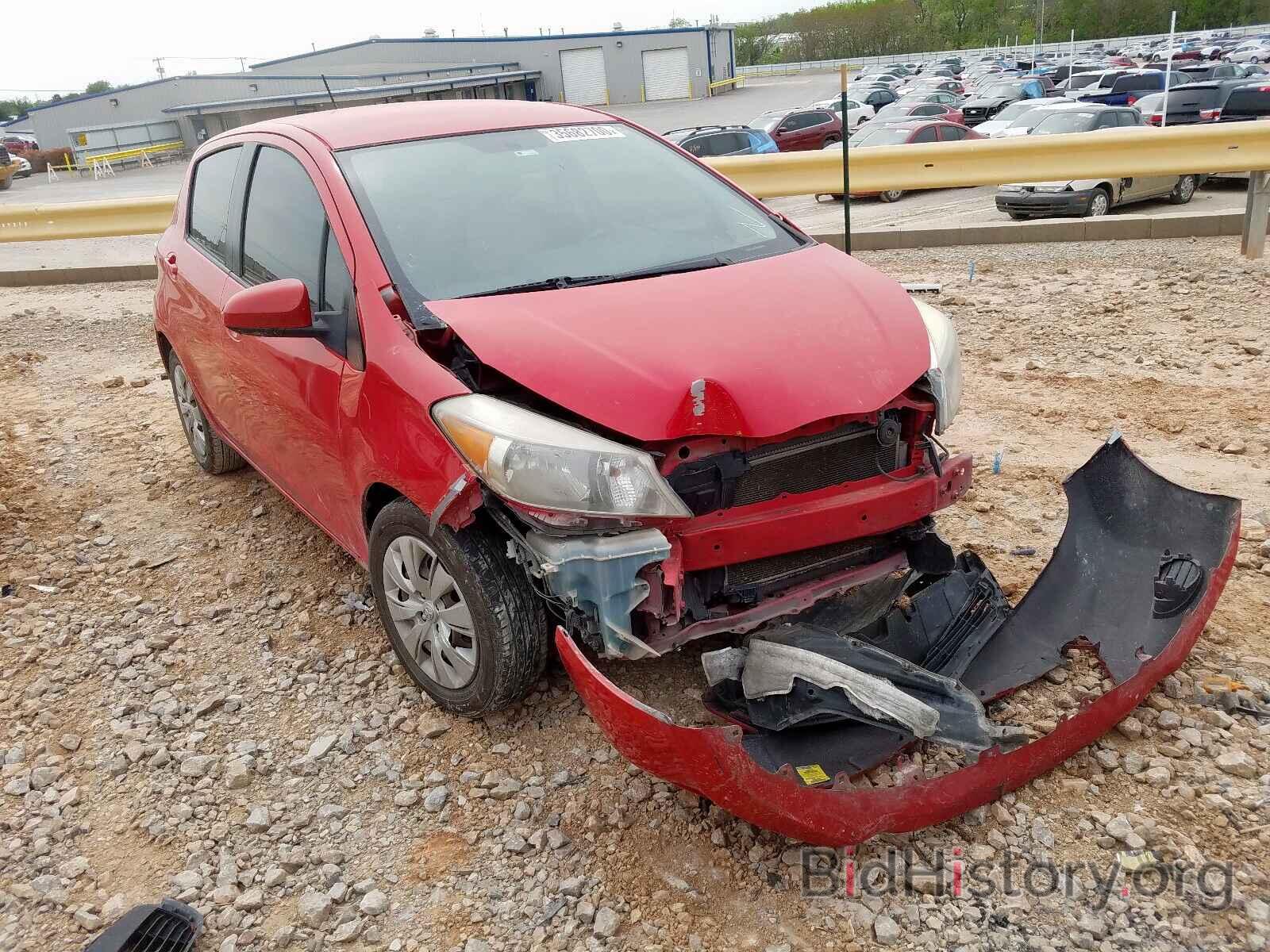 Photo JTDKTUD35DD557206 - TOYOTA YARIS 2013