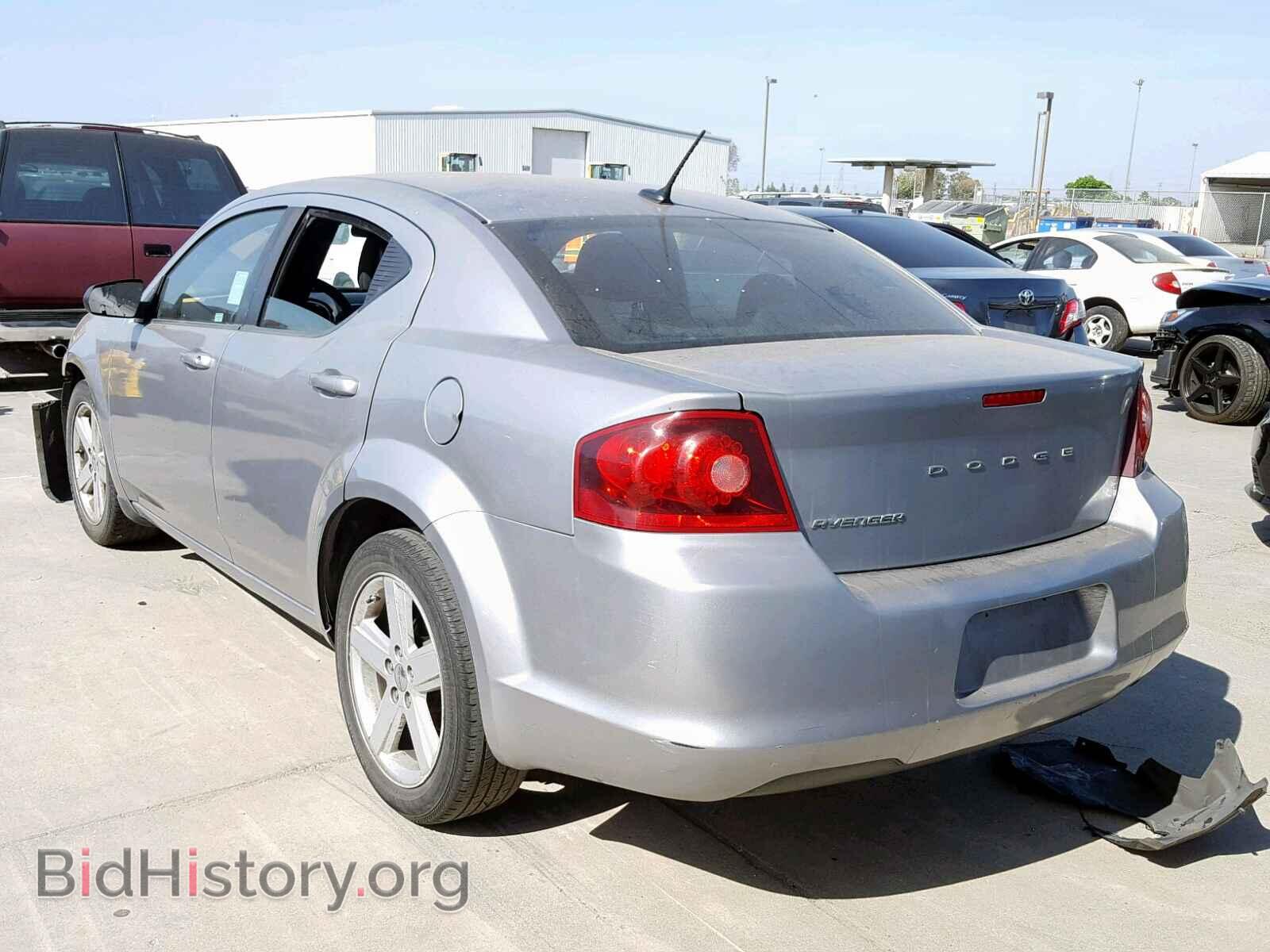 2013 DODGE AVENGER - VIN: 1C3CDZAB7DN566353 - Фото 3