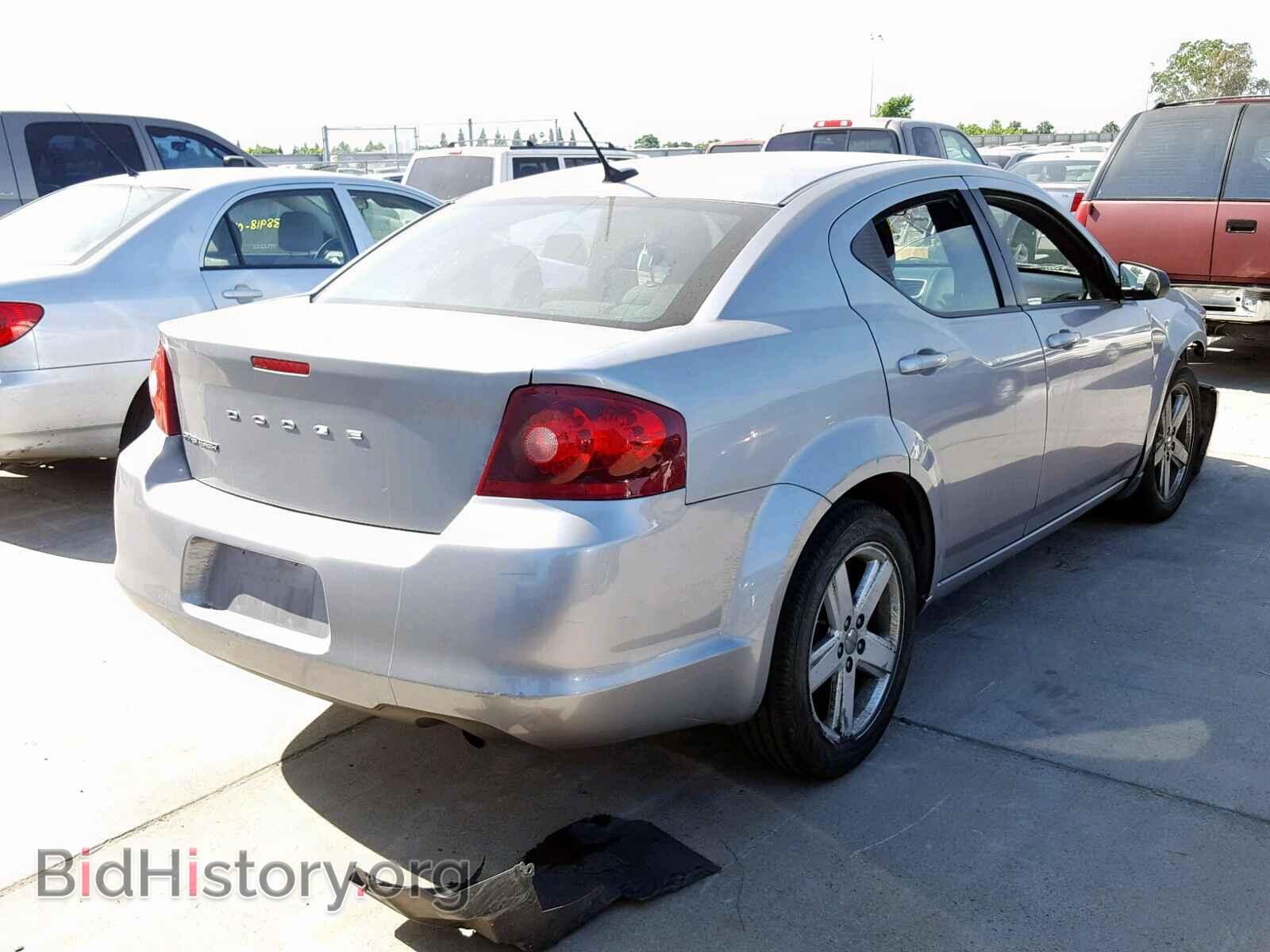 2013 DODGE AVENGER - VIN: 1C3CDZAB7DN566353 - Фото 4