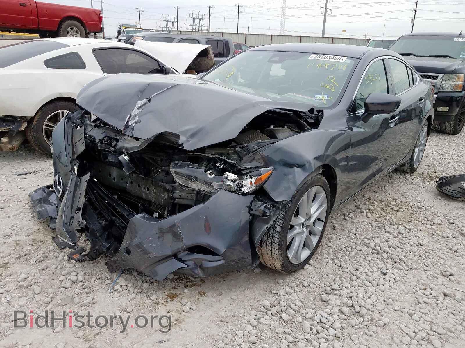 2017 MAZDA 6 - VIN: JM1GL1V58H1144711 - Фото 2