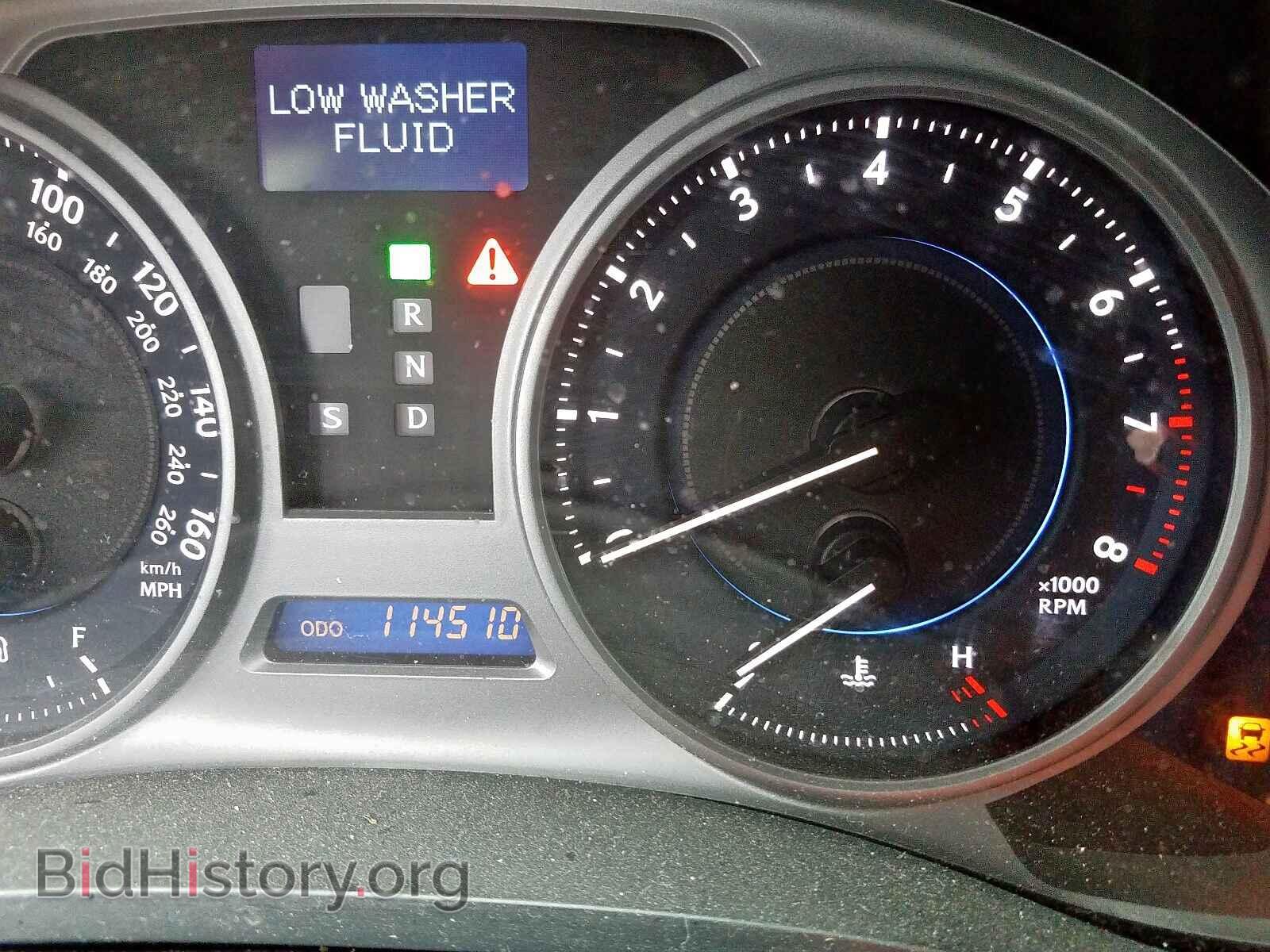 2010 LEXUS IS - VIN: JTHCF5C20A5044279 - Фото 8