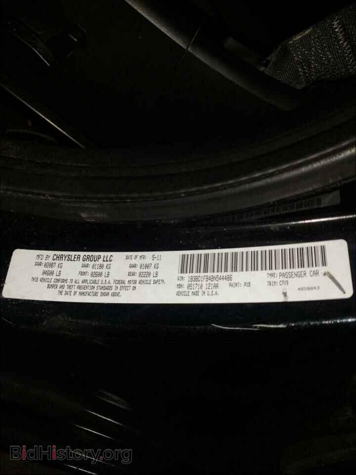 2011 DODGE AVENGER - VIN: 1B3BD1FB4BN544486 - Photo 10
