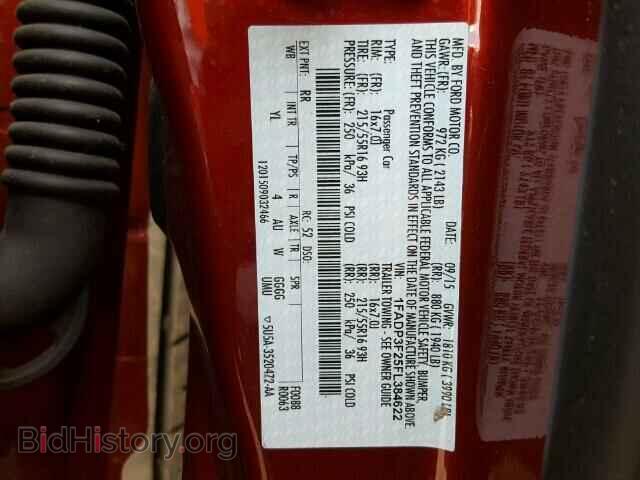 2015 FORD FOCUS - VIN: 1FADP3F25FL384622 - Фото 10