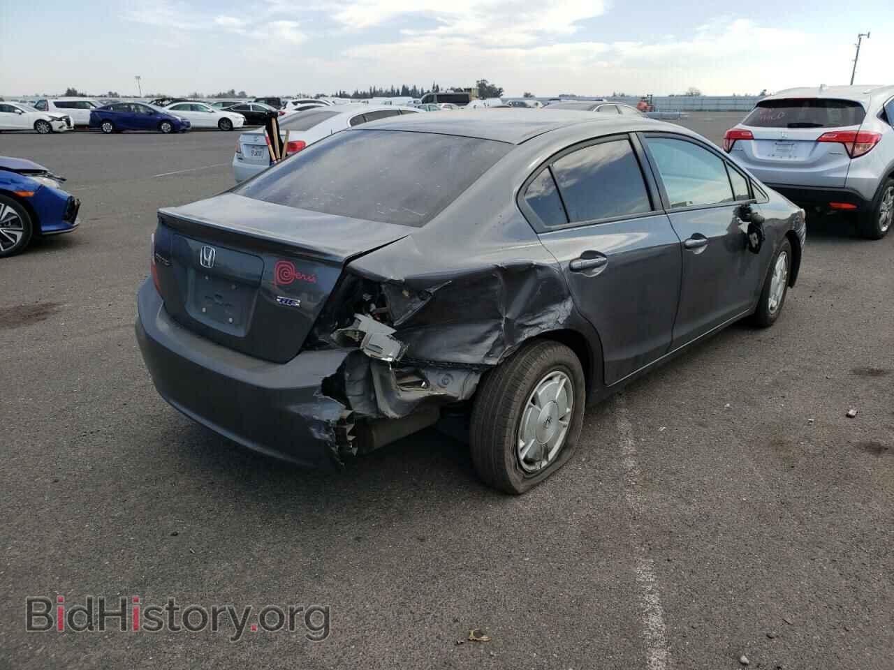 2012 HONDA CIVIC - VIN: 2HGFB2F67CH553919 - Фото 4
