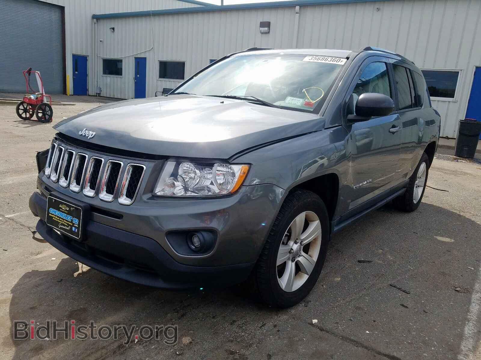 2012 JEEP COMPASS - VIN: 1C4NJDEB5CD541398 - Фото 2
