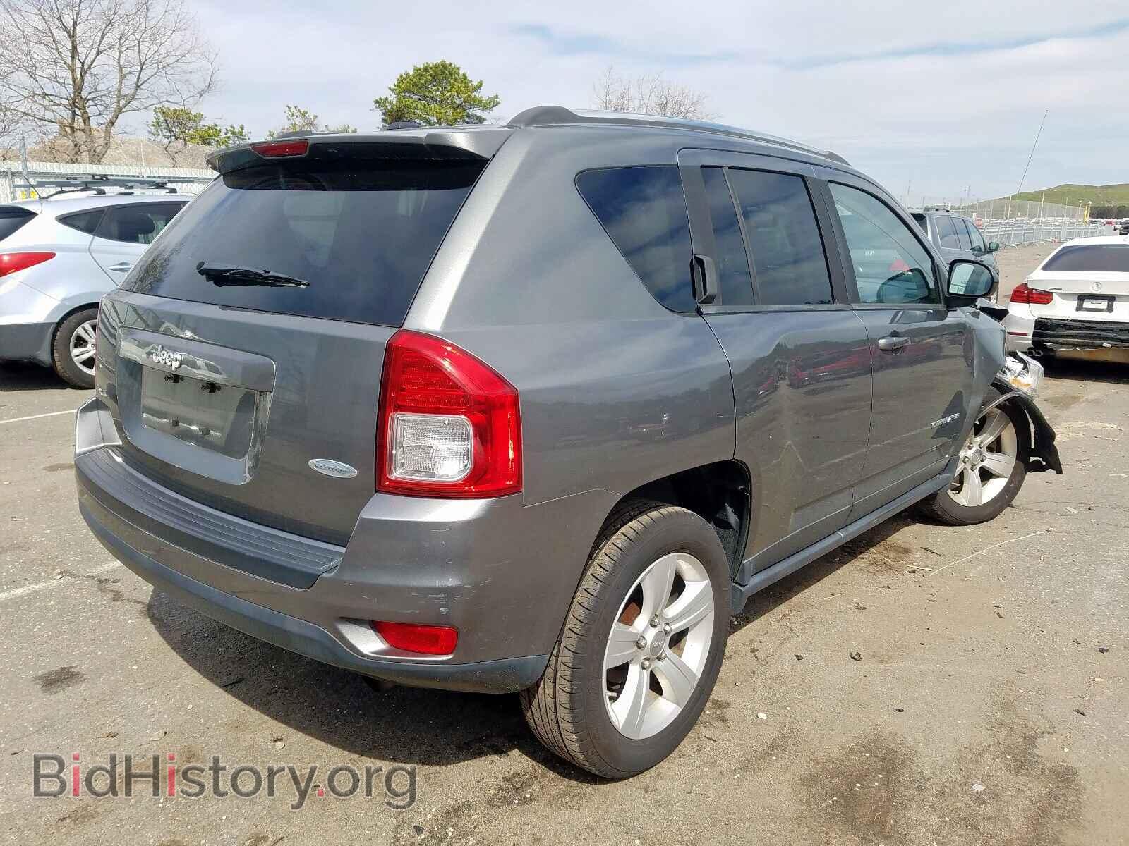 2012 JEEP COMPASS - VIN: 1C4NJDEB5CD541398 - Фото 4