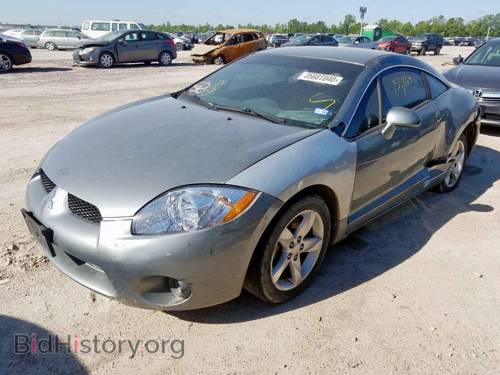 2008 MITSUBISHI ECLIPSE - VIN: 4A3AK24F38E006525 - Фото 2