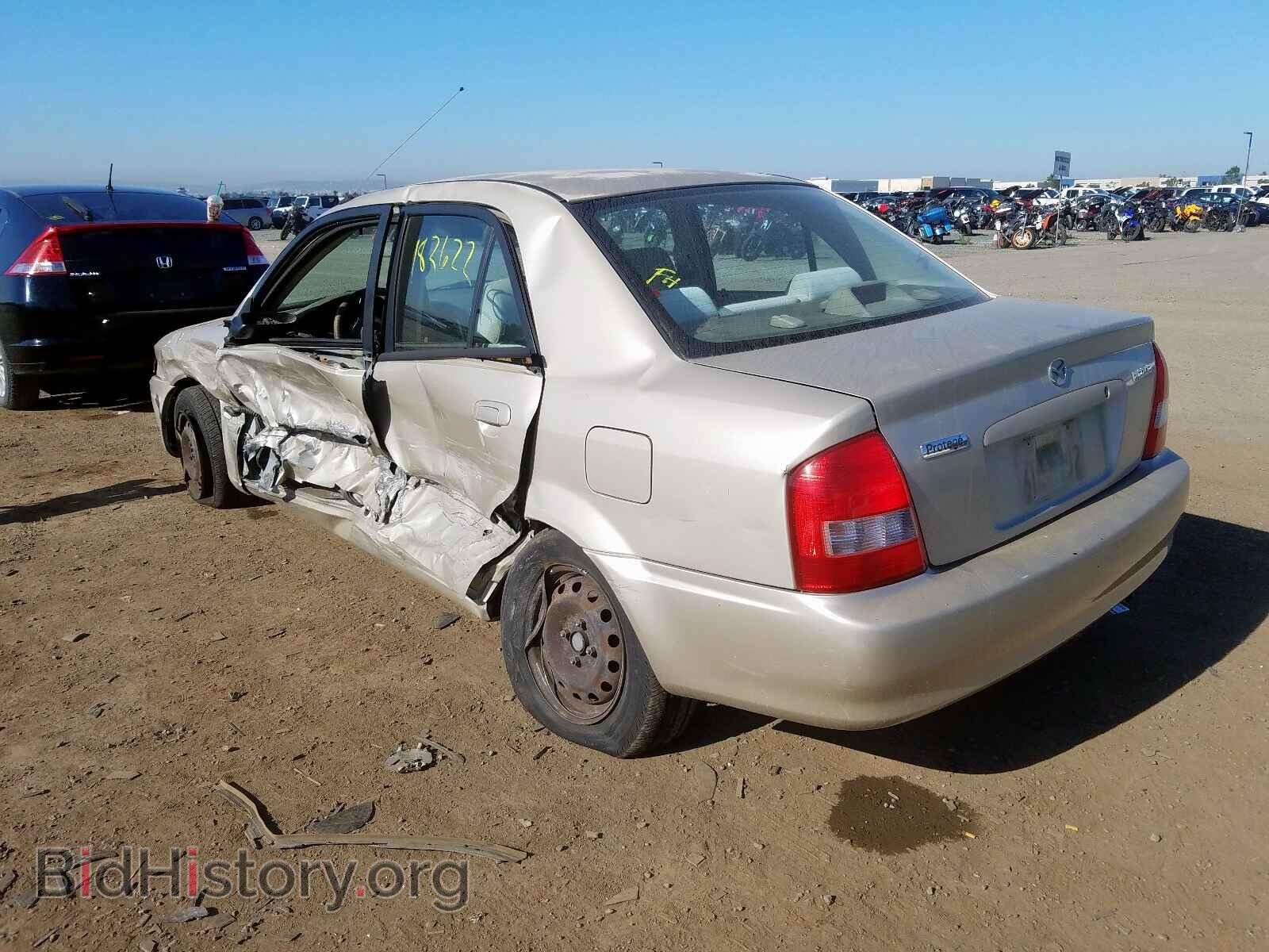 2000 MAZDA PROTEGE - VIN: JM1BJ2223Y0274322 - Фото 3