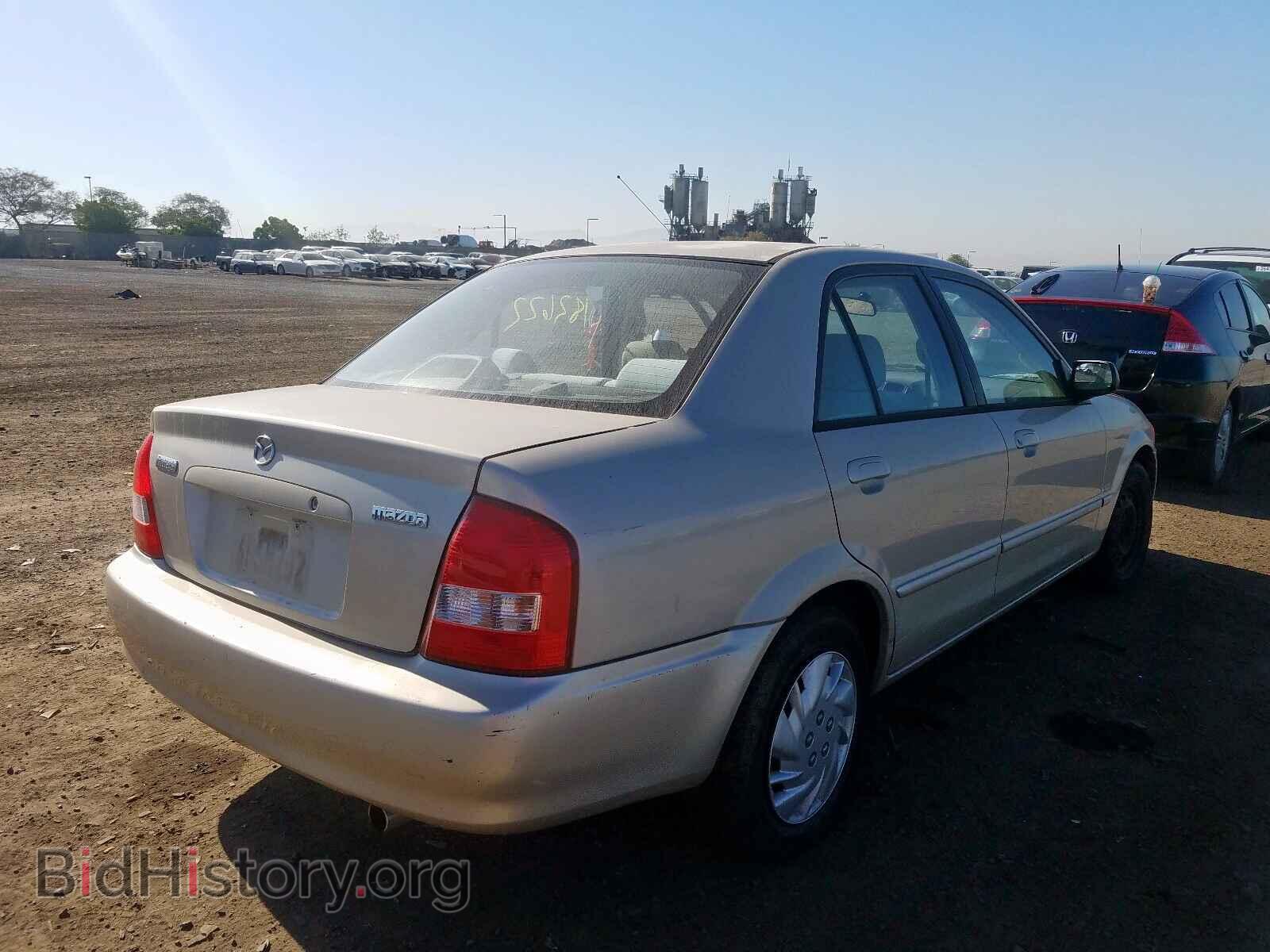 2000 MAZDA PROTEGE - VIN: JM1BJ2223Y0274322 - Фото 4