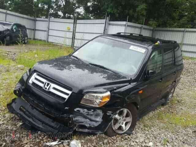 2007 HONDA PILOT - VIN: 2HKYF18717H517202 - Фото 2