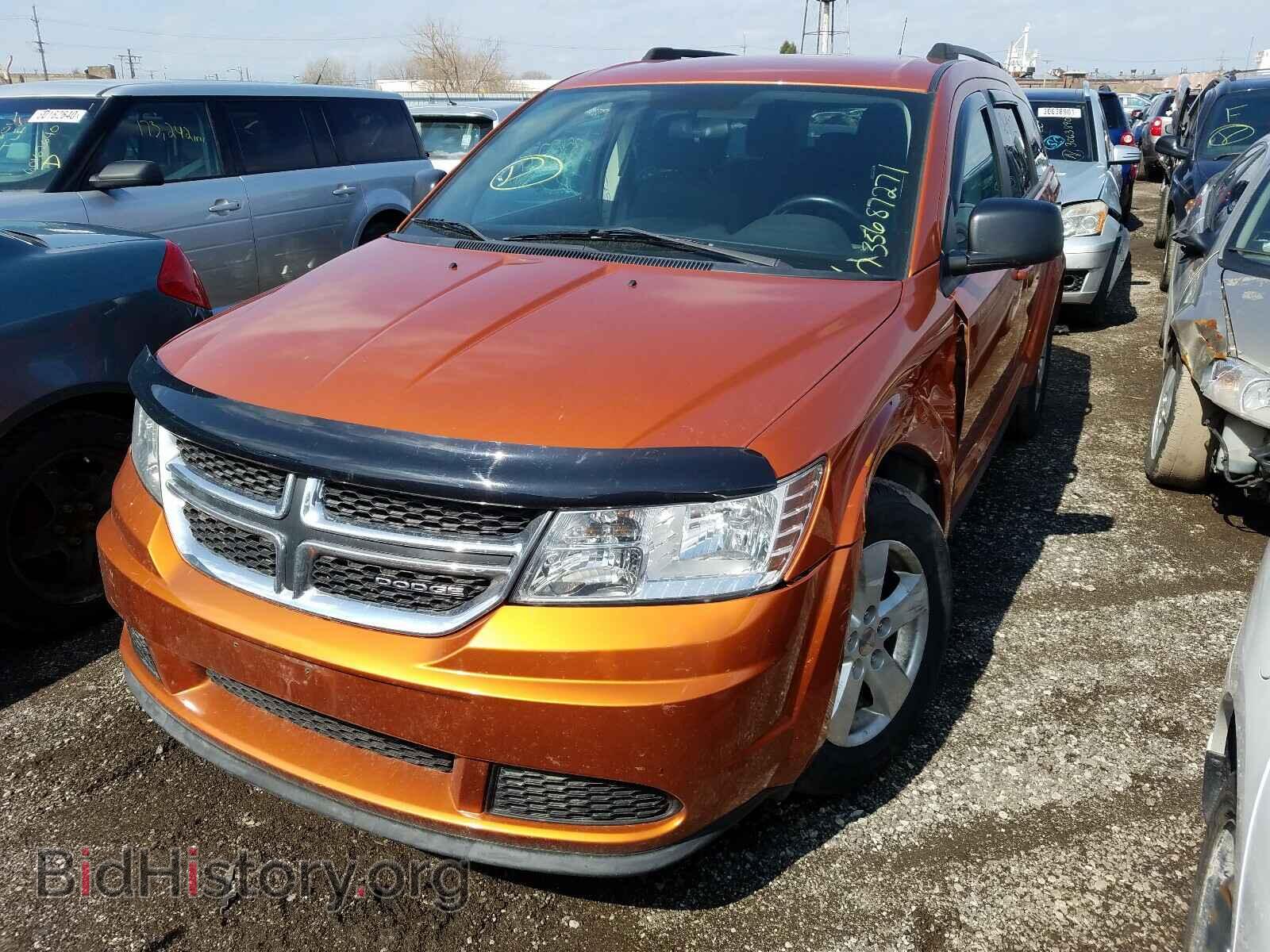 2011 DODGE JOURNEY - VIN: 3D4PG4FB4BT504134 - Фото 2