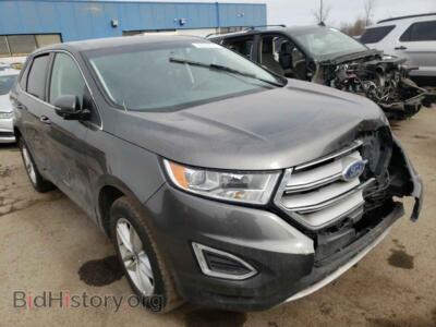 2016 Ford EDGE Edge SEL, серый — VIN 2FMPK3J92GBC06108, Copart