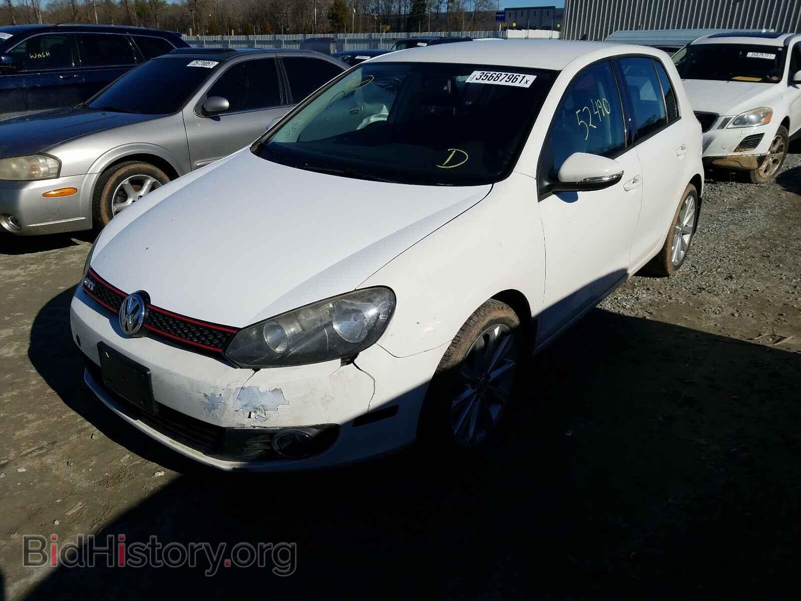 2014 VOLKSWAGEN GOLF - VIN: WVWDM7AJ2EW005680 - Фото 2